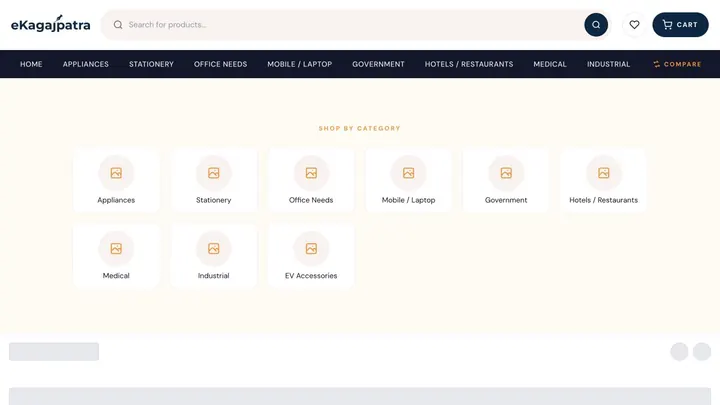 Shop by eKagajpatra storefront built with Zalient Shop